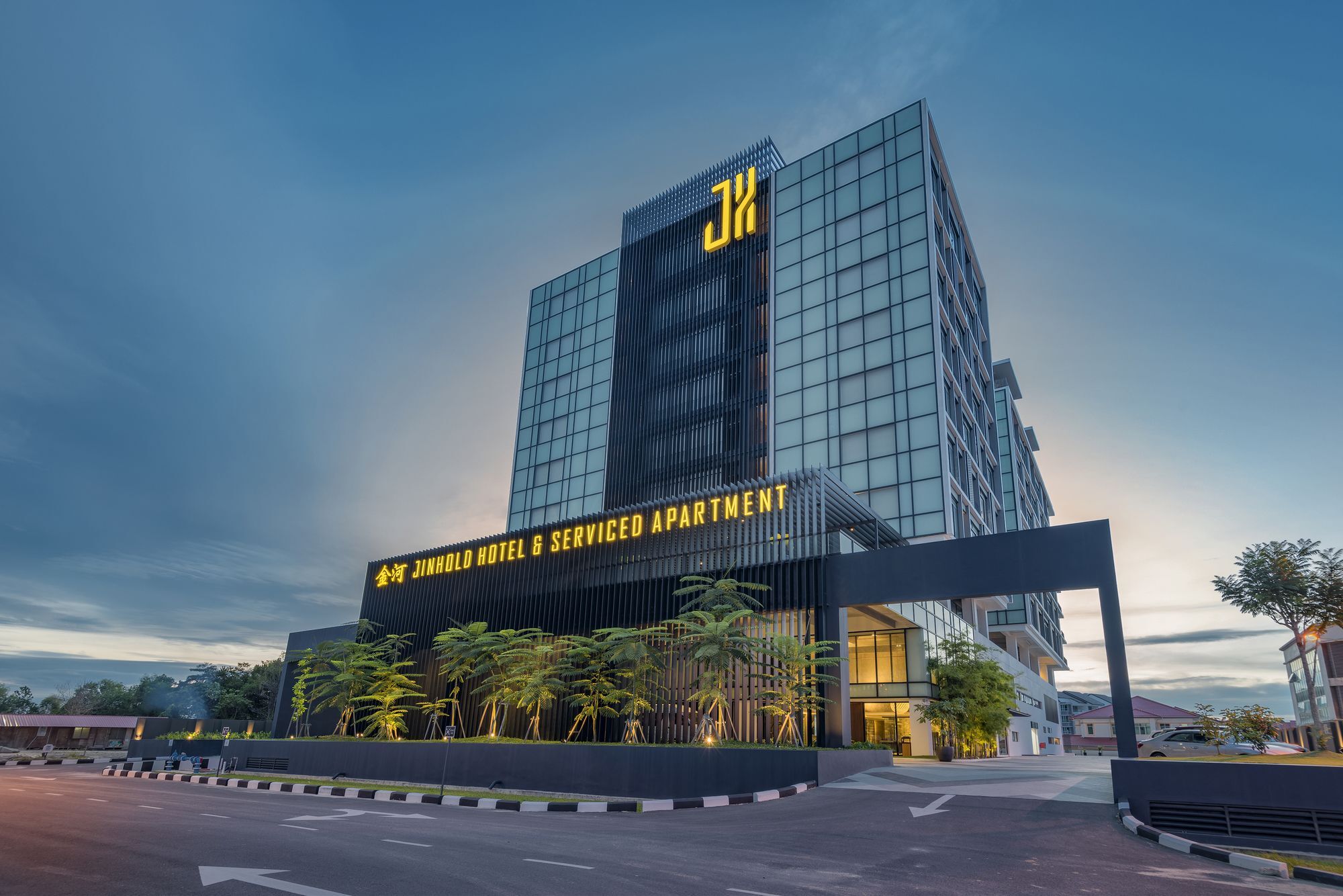 Jinhold Hotel & Serviced Apartment Miri Dış mekan fotoğraf