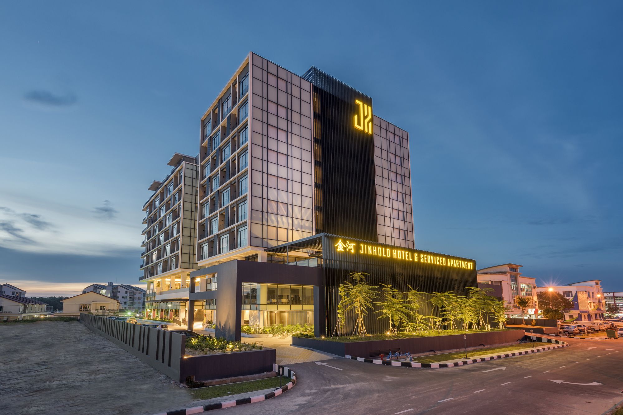 Jinhold Hotel & Serviced Apartment Miri Dış mekan fotoğraf